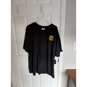 Union Made NPMHU Local 318 Black Graphic Logo Cotton Men's 3XL Crew T-Shirt